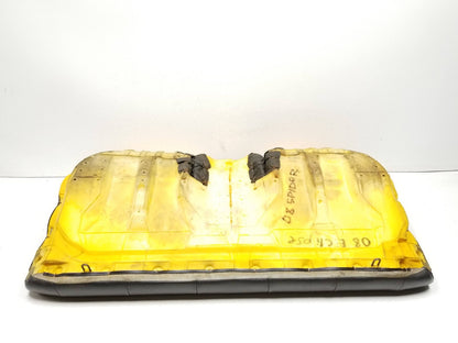 2008 Mitsubishi Eclipse Rear Seat Lower Cushion Bench Black Leather OEM