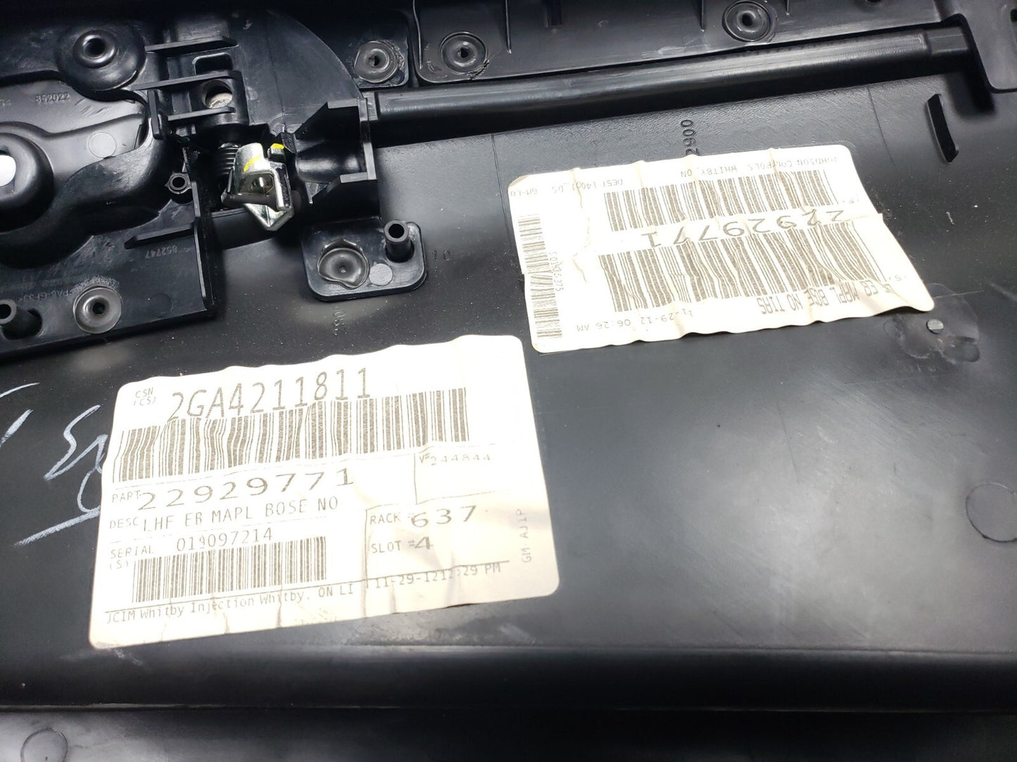 2013 Chevrolet Impala Front Driver Door Panel OEM