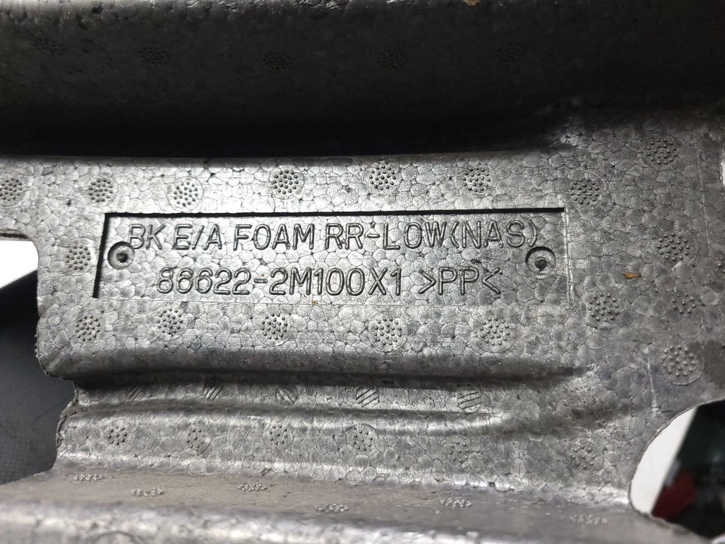2011 Hyundai Genesis Coupe Rear Bumper Reinforcement Impact Bar Beam OEM