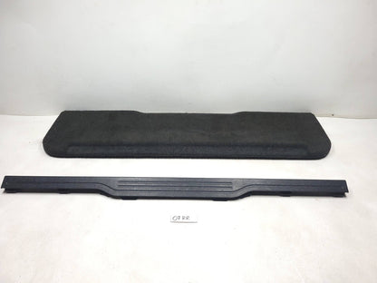 2007 Range Rover Trunk Lower Tailgate Trim Cover 2 Pcs OEM