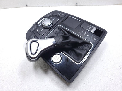 2012 Audi A7 Center Console Switch Panel W/ Shift Knob OEM