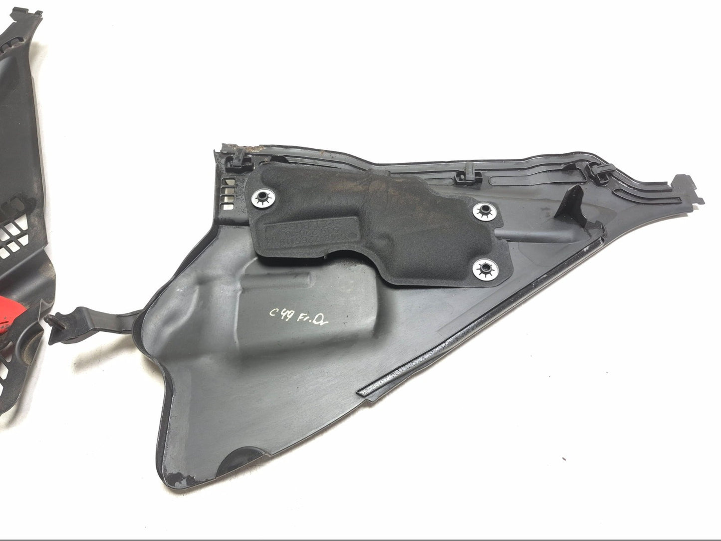 2013 BMW 328i F30 Windshield Wiper Apron Cover Trim Left & Right Pair OEM