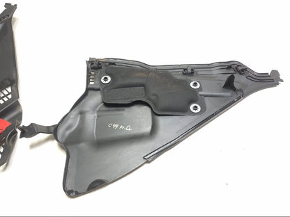 2013 BMW 328i F30 Windshield Wiper Apron Cover Trim Left & Right Pair OEM