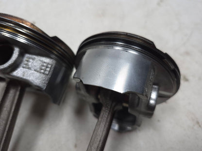 2022 Kawasaki Ninja 650 Ex650 Engine Connecting Rod W/ Piston Pair OEM