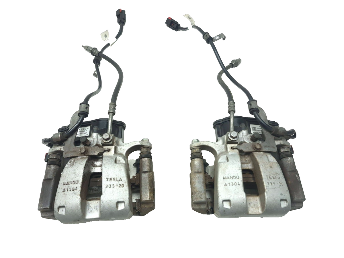 2021 Tesla Model 3 Y Rear Brake Caliper Left & Right OEM