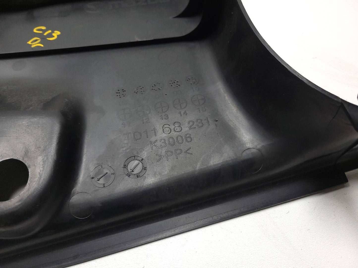 2011 Mazda Cx-9 B Pillar Panel Cover Trim Left & Right OEM