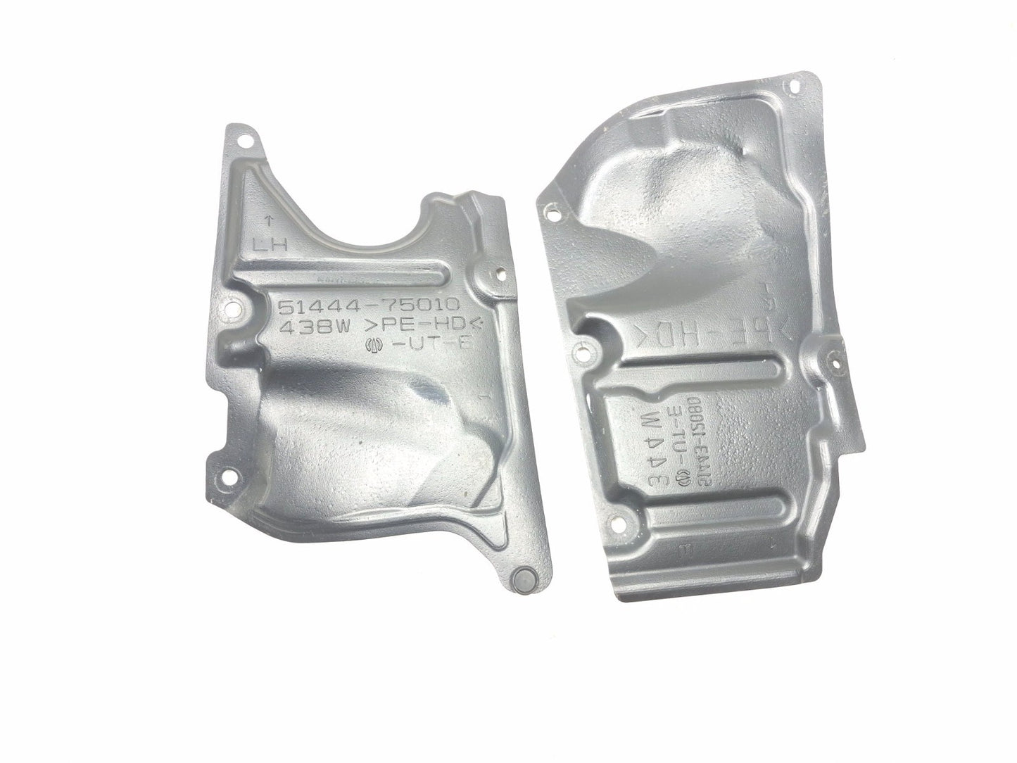 2010 Lexus Hs250h Front Lower Engine Side Splash Shield Cover 2pcs OEM