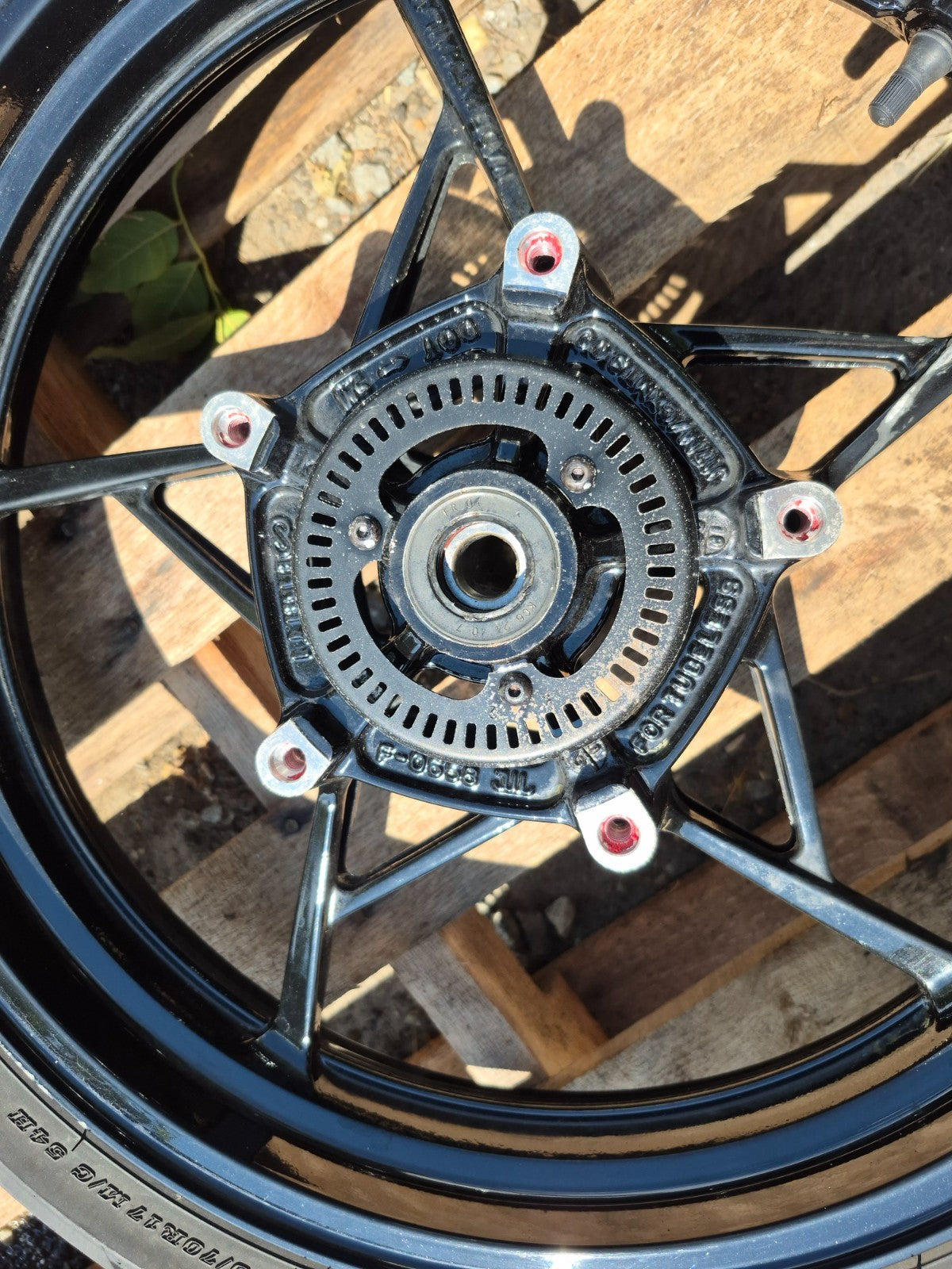2019 Kawasaki Z400 Er400d Wheel Rim & Tire Front & Rear * Straight * OEM