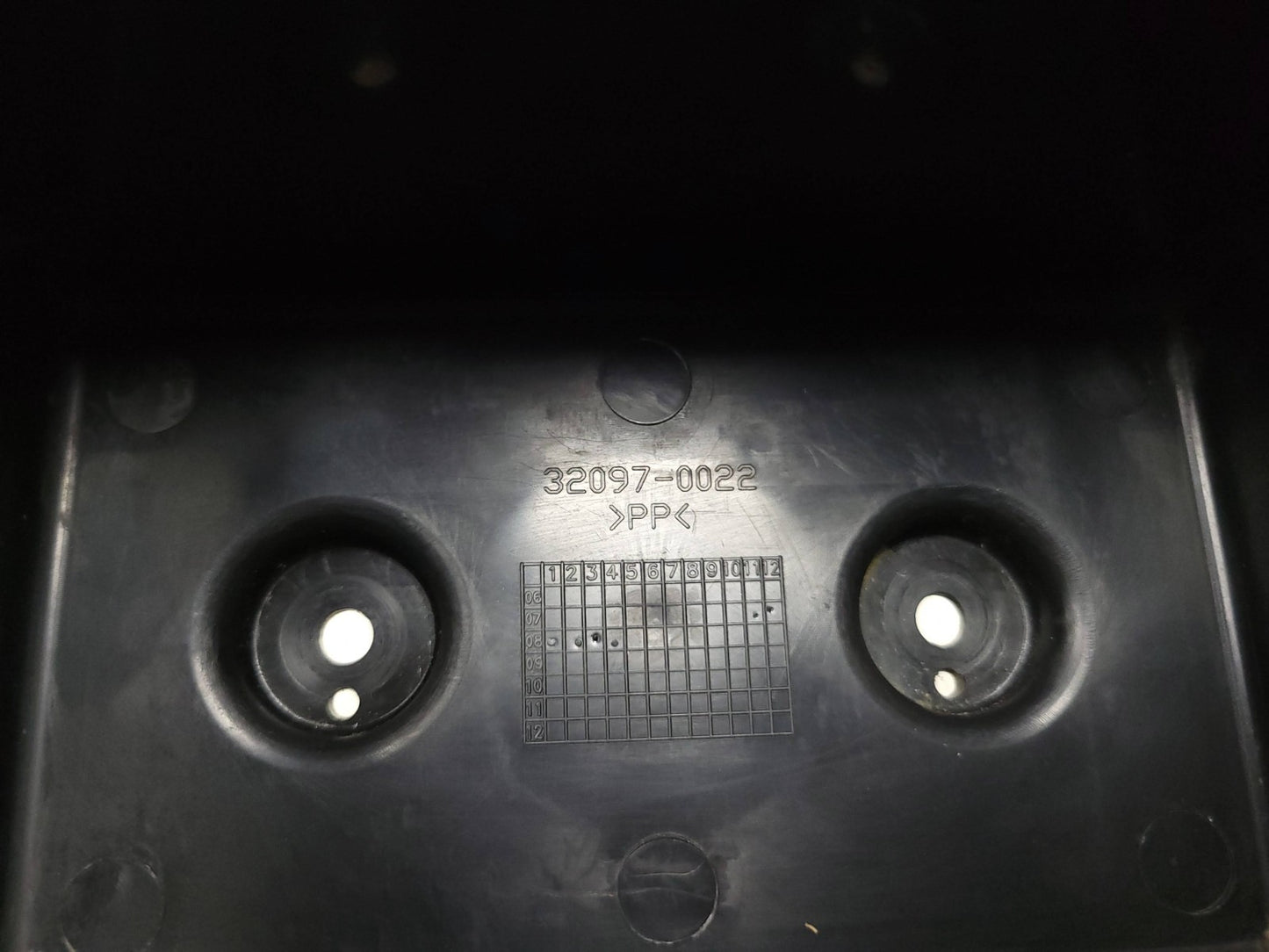 2008 Kawasaki Ninja 250 R Ex250j Battery Box & Horn Pair OEM