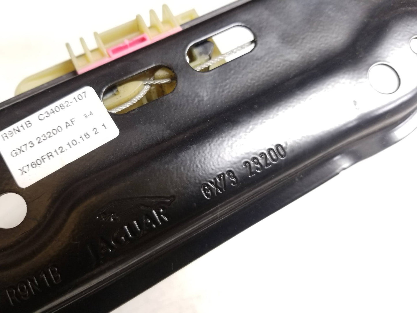 2017 Jaguar Xe Front Passenger Side Right Door Window Regulator W/ Motor OEM