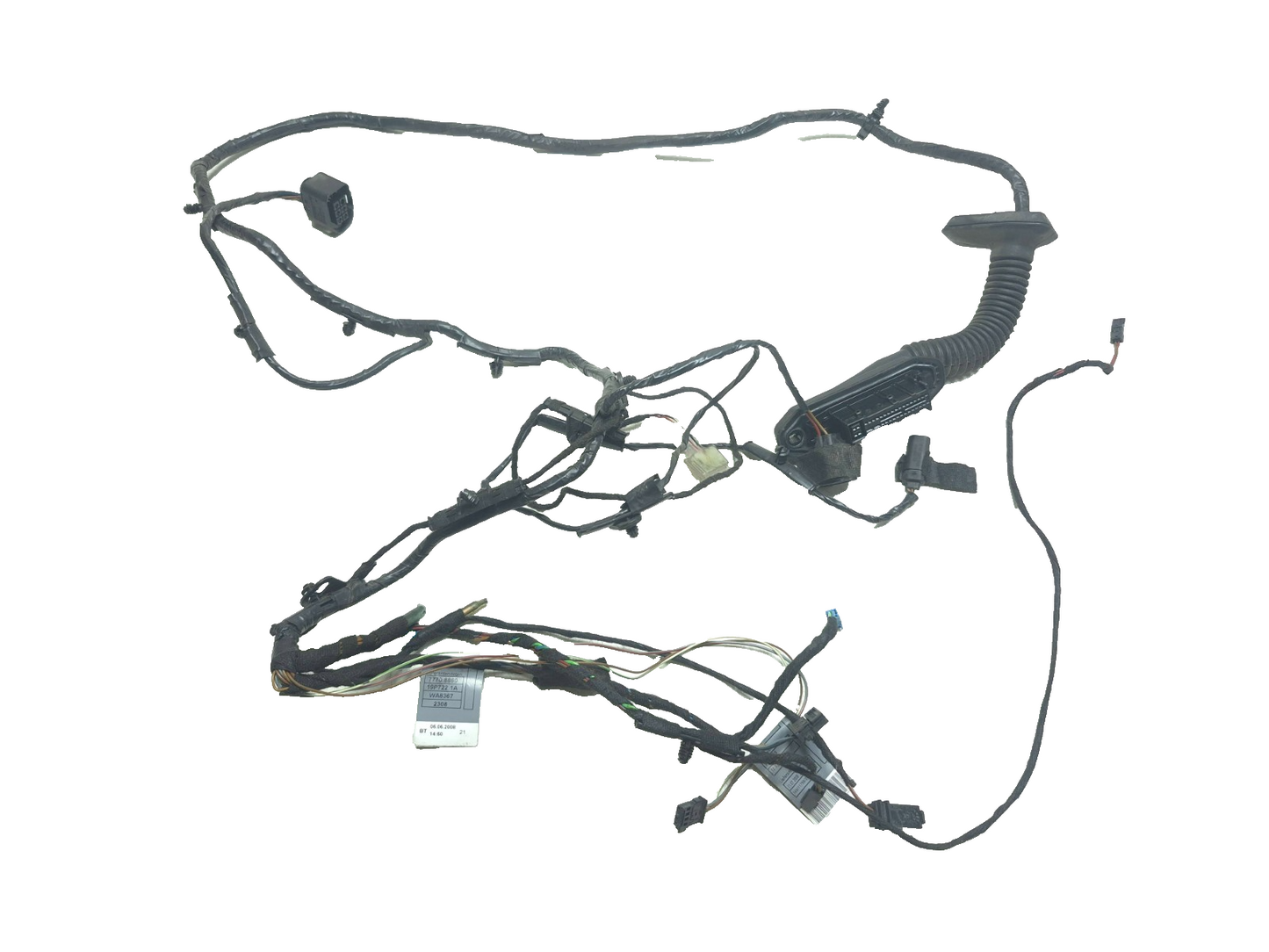 2008 BMW X6 E71 Rear Door Wire Harness Passenger Side Right OEM