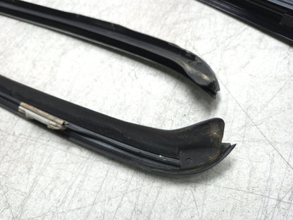 2008 BMW X6 E71 Front Windshield Drip Trim Molding Left & Right 4pcs OEM