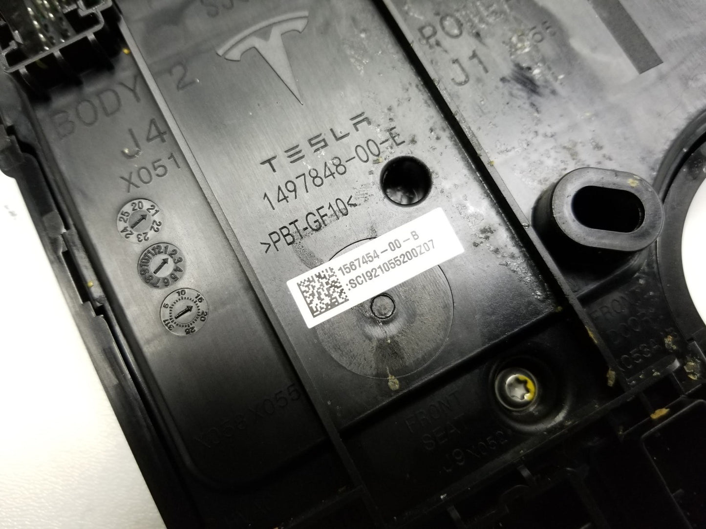 2021 Tesla Model 3 Front Bcm Low Voltage Body Control Module Passenger Side OEM