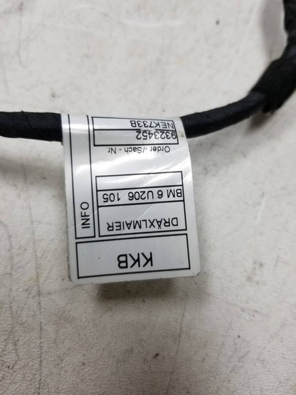 2014 BMW X5 Door Wire Wiring Harness Front Driver Side Left OEM