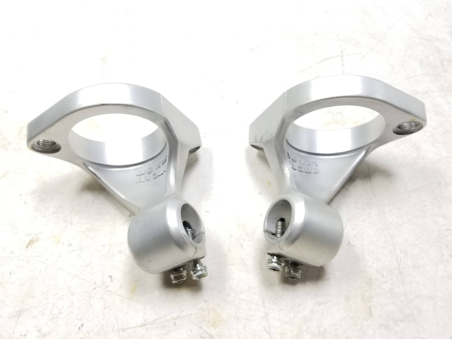 21-24 Ducati Supersport 950 950s Half Handlebar Left & Right Pair OEM 6k Miles