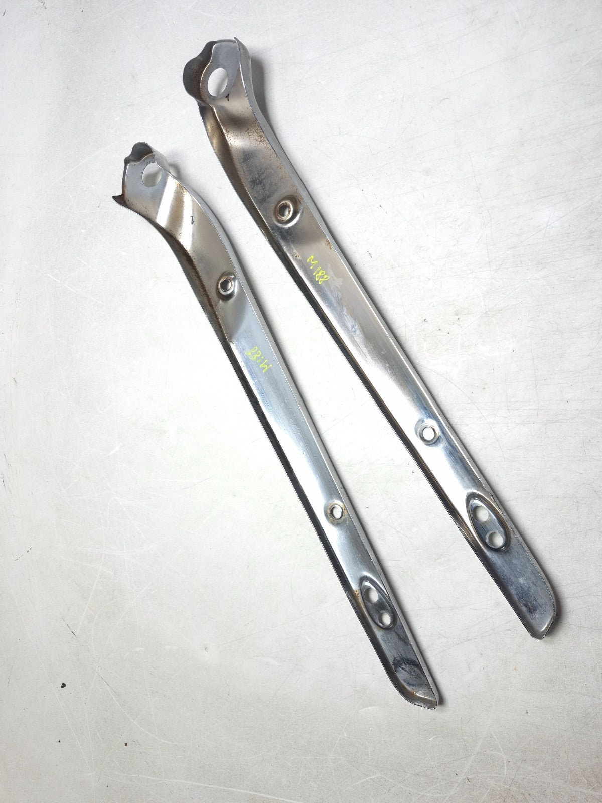 2008 Harley-davidson Dyna Fat Bob Fxdf  Rear Fender Frame Strut Cover Lh&rh OEM