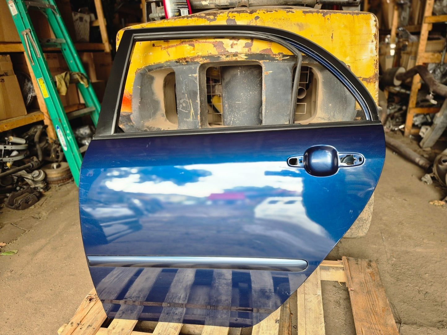 2004 Toyota Corolla Sedan Rear Door Shell Left Driver Side OEM