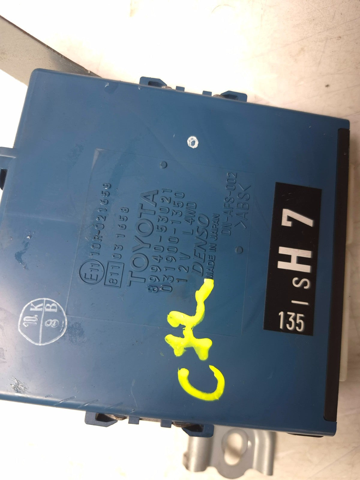 2009 Lexus Is 250 Headlight Leveling Module OEM