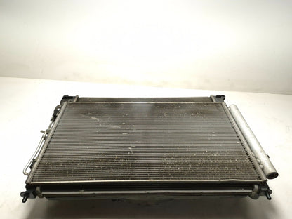 2012 Hyundai Sonata Engine Cooling Radiator & Condenser 2.4l  OEM