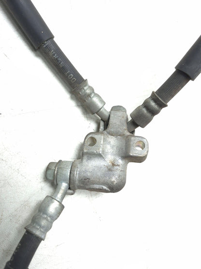 1991 Yamaha Fzr600r Front Brahe Hose Joint Line Pipe OEM