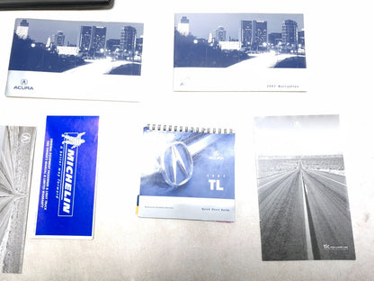 2007 Acura Tl Type-s Owner's Manual Book & Case OEM