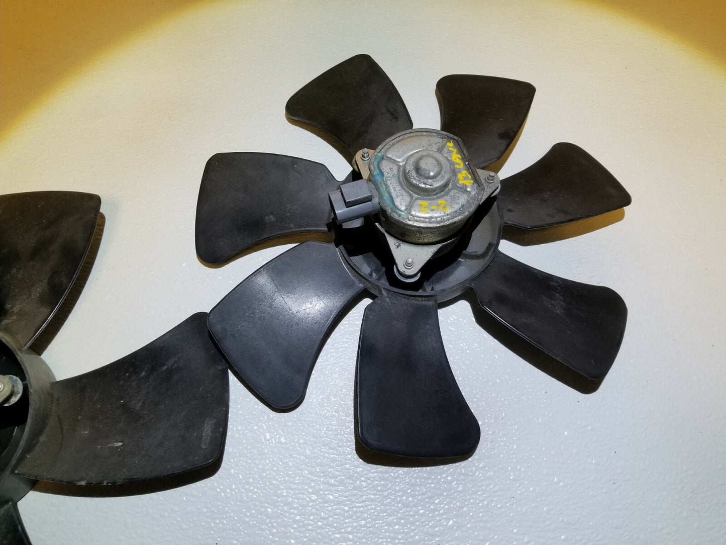 10-17 Lancer Radiator Cooling Fan Motor 2pcs OEM 56k Miles