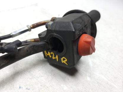 1984-1987 Honda Gl1200 Goldwing Right Handlebar Kill Switch & Throttle Tube OEM