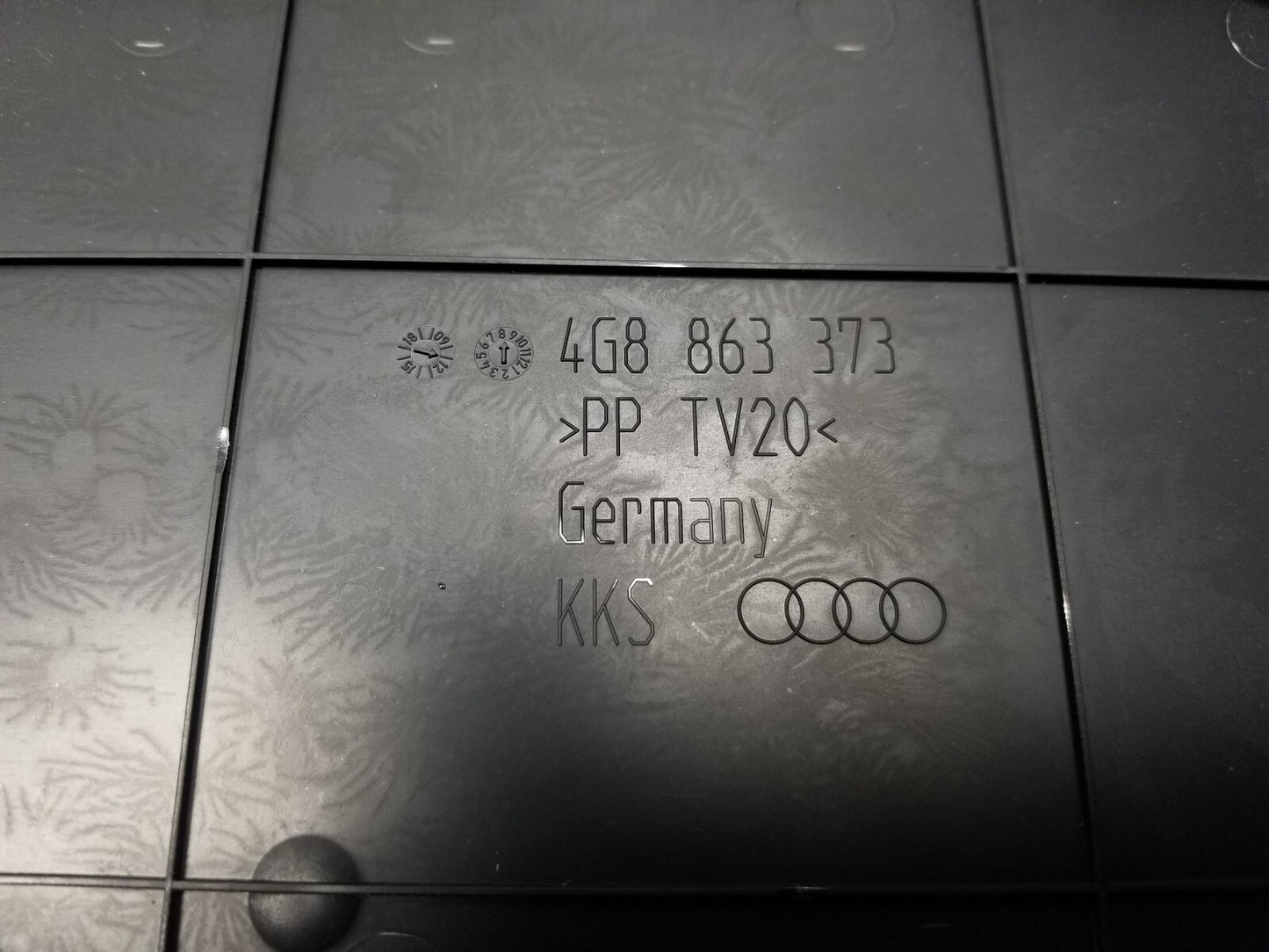 2012 Audi A7 Trunk Floor Cargo Spare Wheel Cover Insert OEM 4g8863373