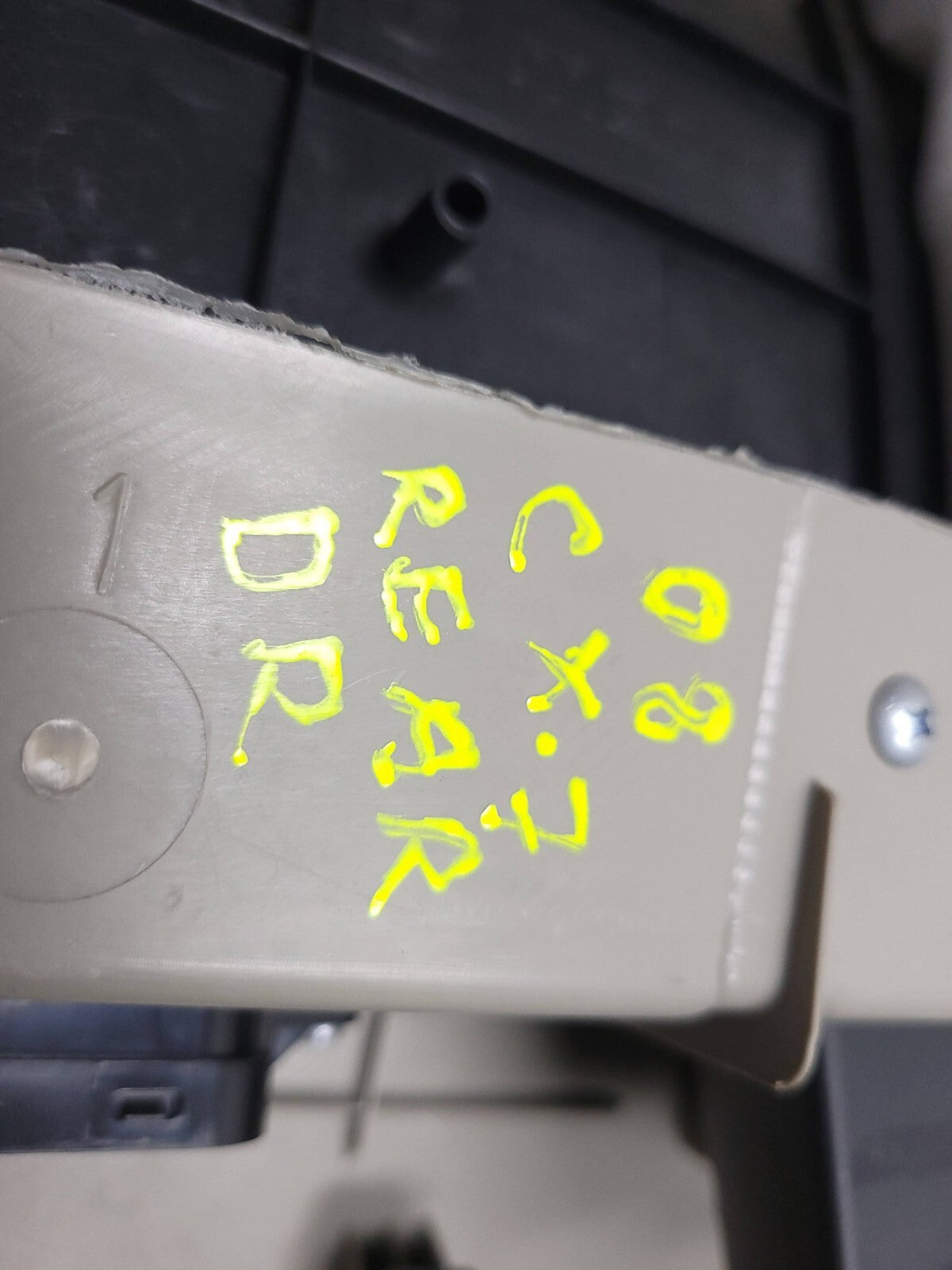 2009 Mazda Cx-7 Rear Driver Door Panel OEM