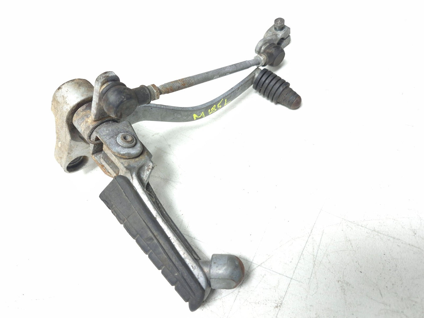 1991 Yamaha Fzr600r Front Left Foot Peg & Mount Bracket W/ Shifter Gear Leveroem