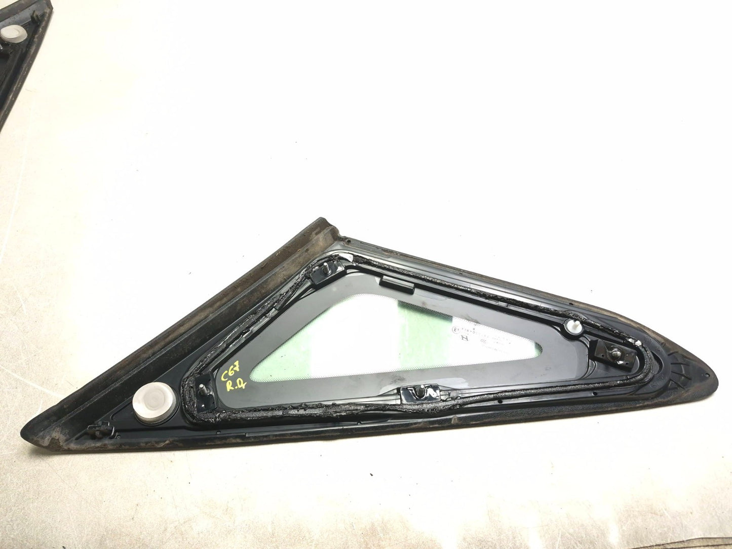 2018 Hyundai Sonata Rear Quarter Vent Glass Left Driver Side OEM