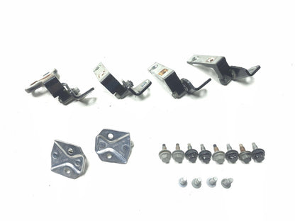 2013 Ford Focus St Door Hinge & Striker Front & Rear Driver Side Left Set OEM