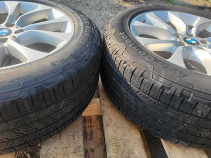 2014 BMW X5 F15 Wheel Rim 19x9j & Tire 255/50r19 Continental. 2 Wheels