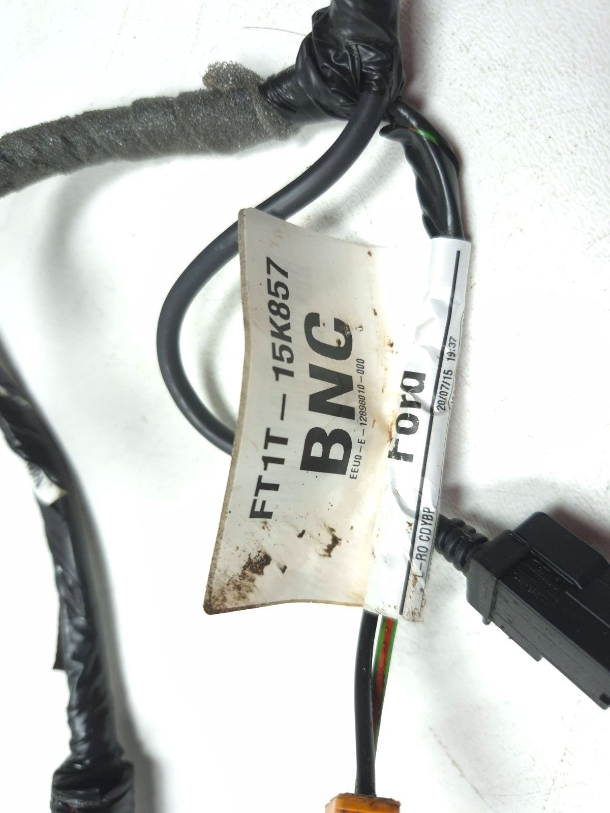 2016 Ford Transit Connect Central Console Wiring Harness Aux Usb Socket OEM