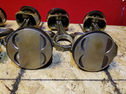 2007 BMW 650i Piston W/ Connecting Rod 8pcs OEM