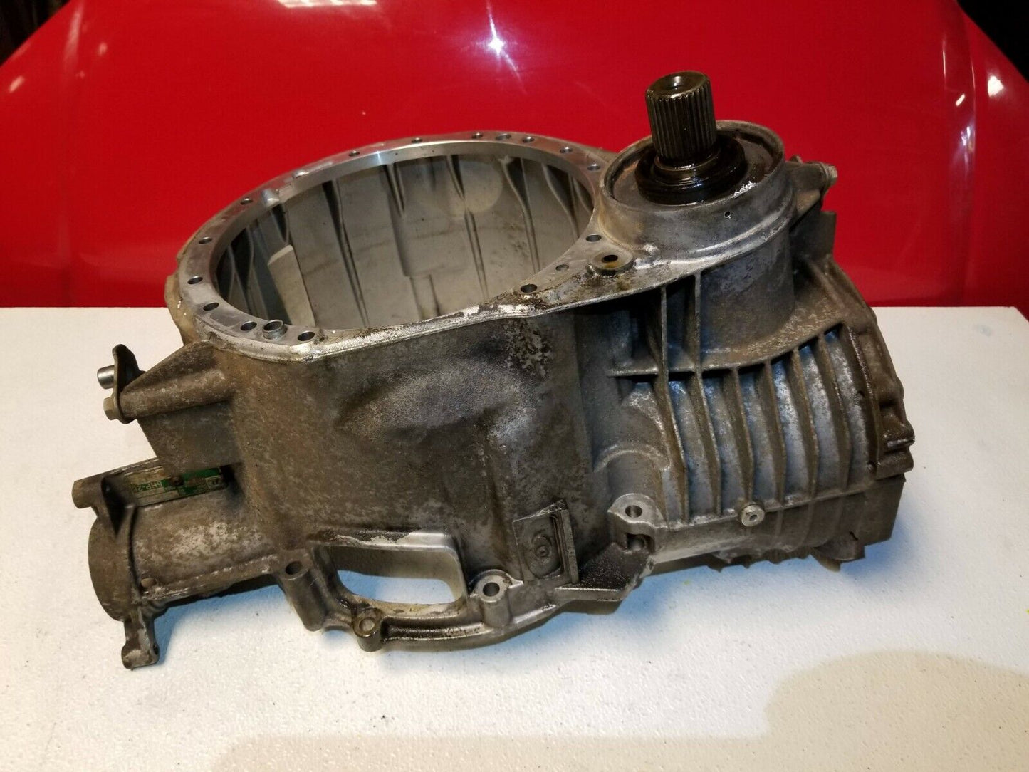 08 09 10 11 Audi A5 Automatic Transmission Bell Housing 6hp-28 3.2l OEM