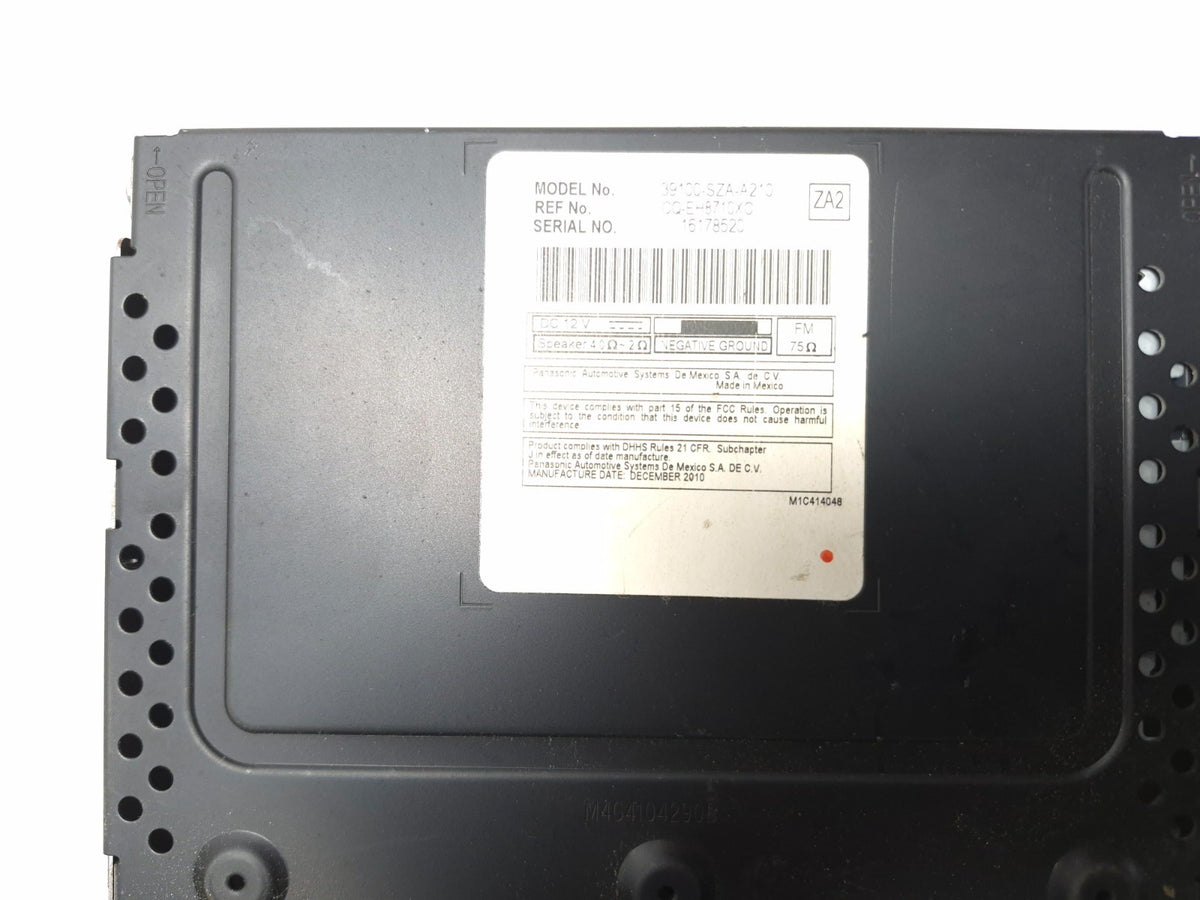 2010 Honda Pilot Audio Cd Radio Player 39100-sza-a210 OEM