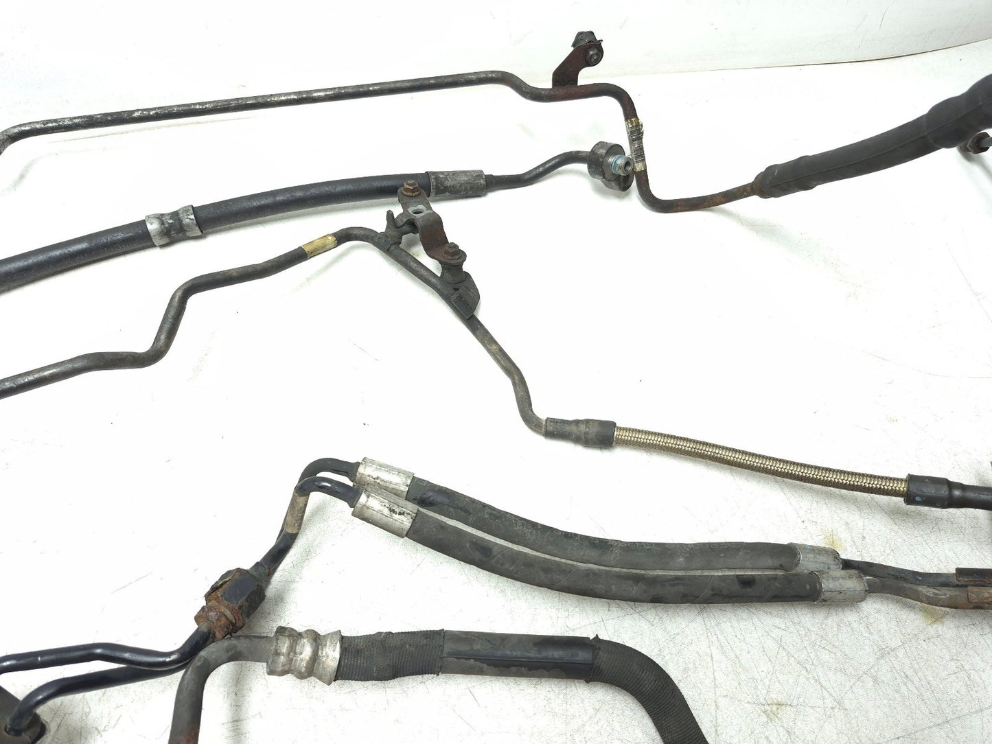 2008 BMW X6 E71 Power Steering Dynamic Drive Hydraulic Hose Line OEM