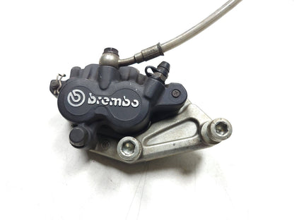 02-06 Ducati Monster M600 620 Front Brake Caliper & Btacket Pair OEM