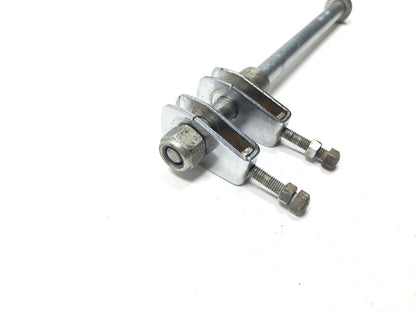 2001 Suzuki Sawage Ls650p Axle Rear Wheel & Belt Adjuster Tensioner 3 Pcs OEM