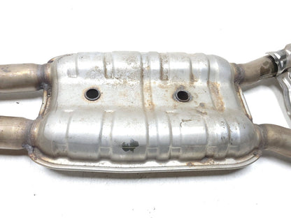 09-12 Hyundai Genesis Exhaust Resonator Muffler Tail System 4.6l OEM Sedan