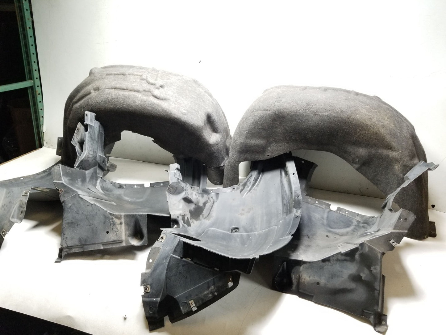 2007-2013 BMW X5 E70 Fender Liner Splash Front & Rear 4pcs OEM