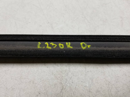 02-05 Mercedes W203 C230 Coupe Window Belt Molding Left & Right Side OEM