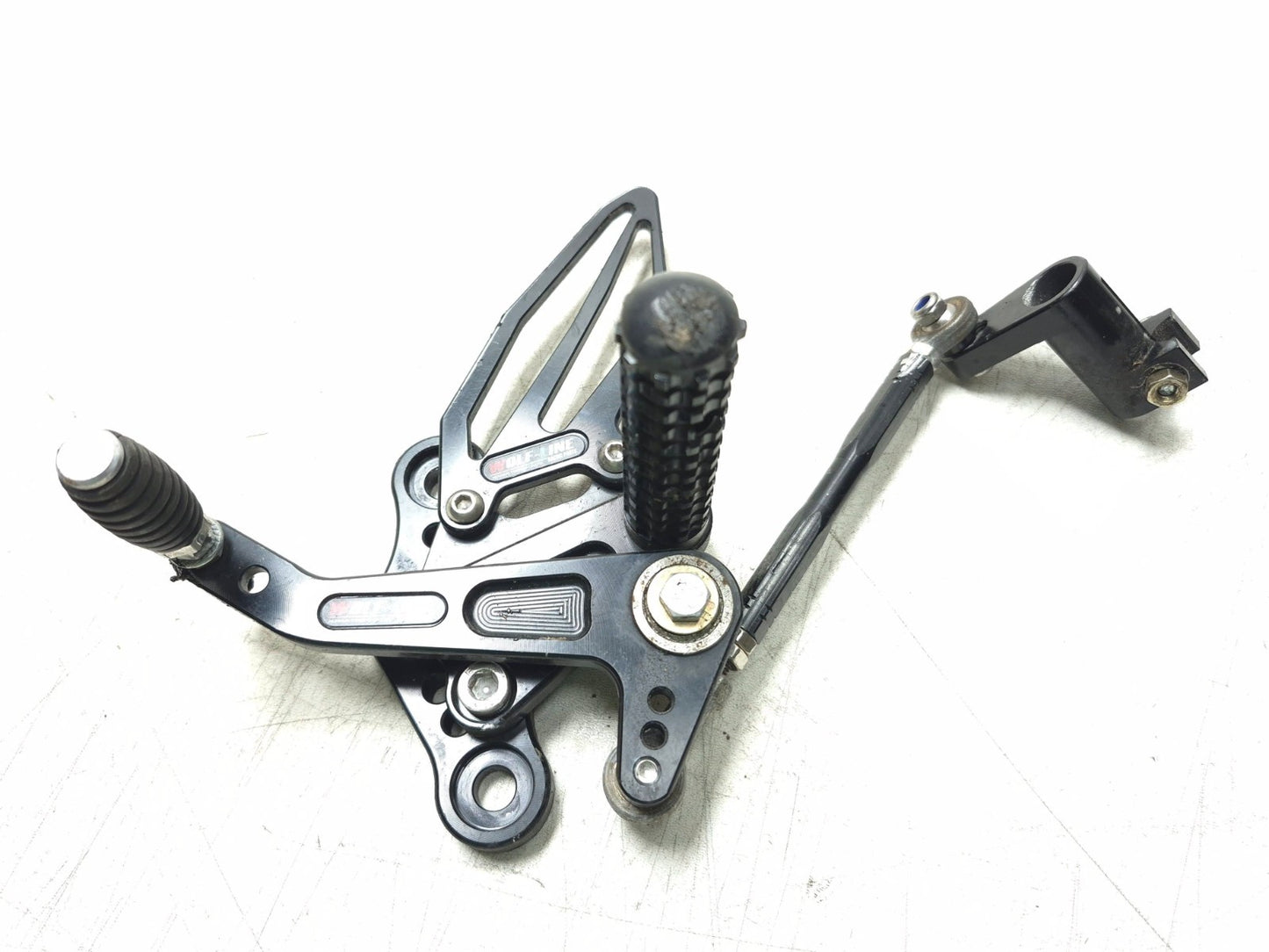 2019 Kawasaki Z400 Er400d Front Left Footrest W/ Gear Shift Lever Assy OEM