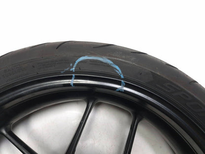 2024 Triumph Speed 400 Rear Wheel Rim W/ Tire 150/60/zr17 Metzeler OEM