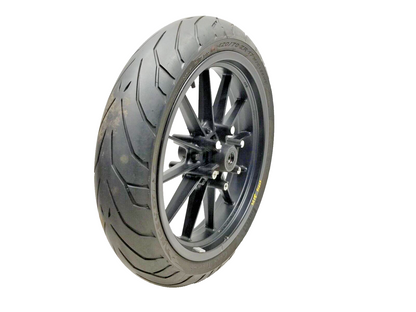 2022 Benelli 302s Front Wheel Rim & Tire 120/70r17 Straight OEM