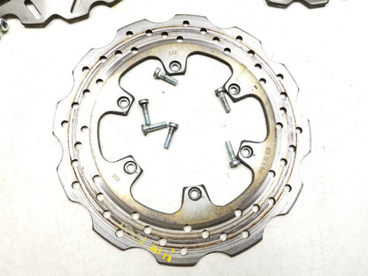20 - 24 Benelli 302s Brake Disc Rotor Front & Rear 3pcs OEM 1609 Miles