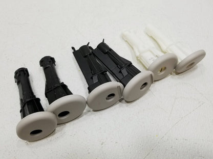 2014 Mercedes E350 Rear Seat Headrest Guide Sleeve 6pcs W/ Bracket 3pcs OEM