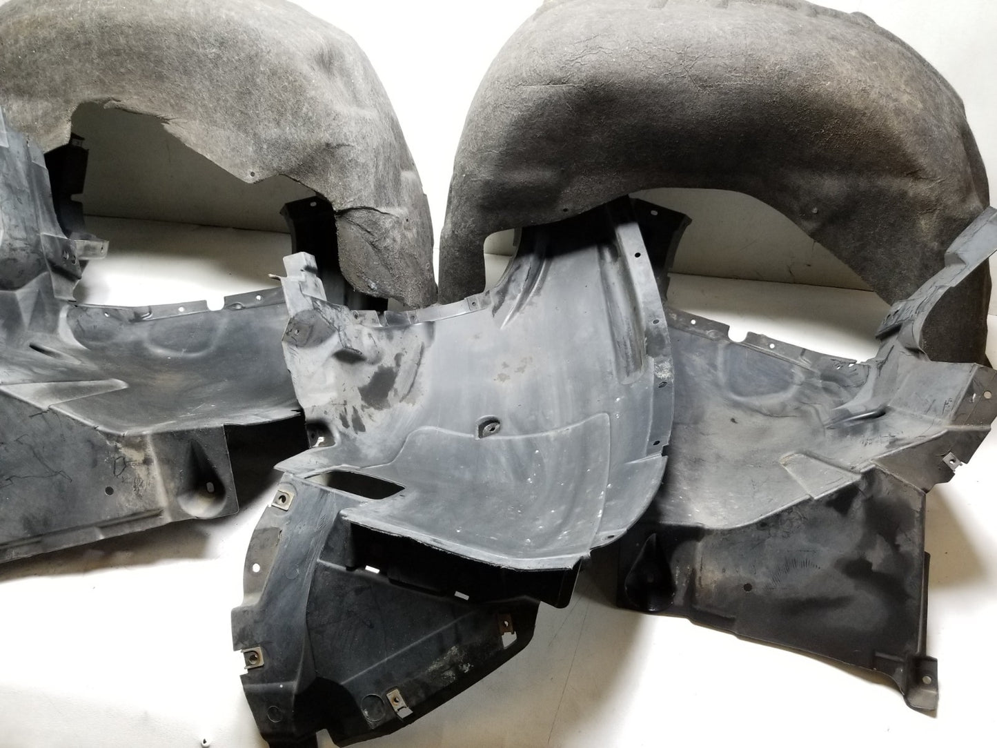 2007-2013 BMW X5 E70 Fender Liner Splash Front & Rear 4pcs OEM