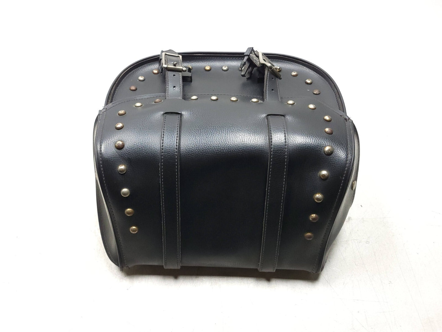 1998 - 2016 Yamaha V Star 650 Xvs650 Leather Saddlebag 2pcs OEM